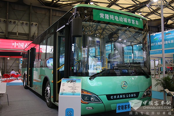 BUS EXPO2017上?？蛙囌箌常隆客車展臺