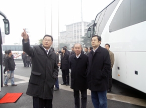 安徽省常務(wù)副省長孫志剛考察安凱