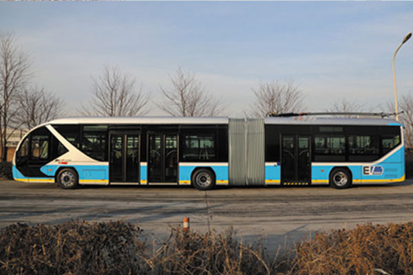 福田歐輝BJ6180EVCA公交車（純電動(dòng)10-53座）